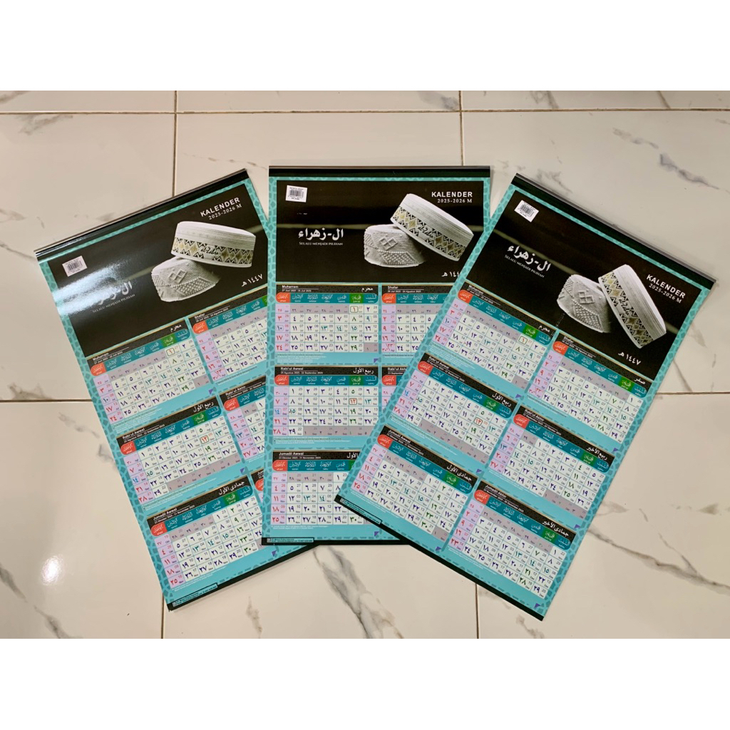

kalender al zahra tahun 2025-2026
