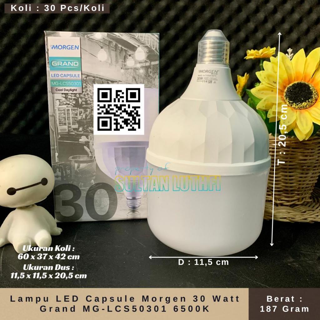 Lampu LED Capsule Morgen 30 Watt Grand MG-LCS50301 6500K