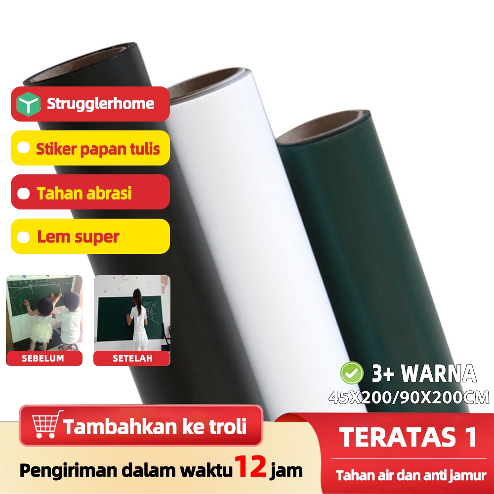 

Papan Tulis Tempel Dinding Permukaan Halus Mudah Dibersihkan Tanpa Bekas Lem Promo Hari Ini