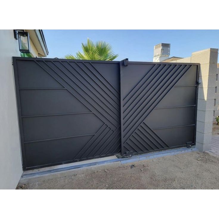 Pagar rumah plat minimalis sidoarjo surabaya