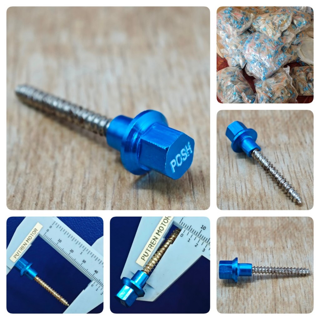 41i TER MURAH SEKRUP POSH baut variasi model kunci pas  putren motor putrenmotor termurah