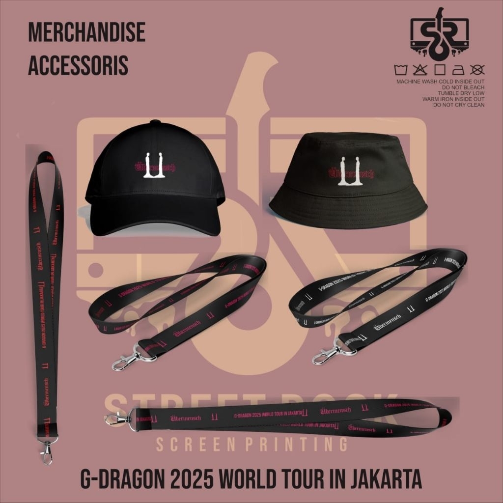 

Lanyard ubermensch G-dragon jakarta