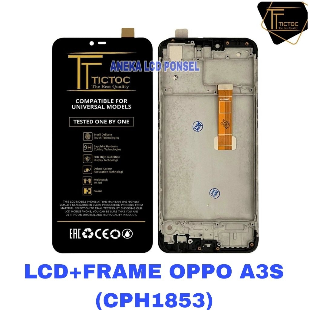 LCD+FRAME OPPO A3S (CPH1853)(CPH1803)