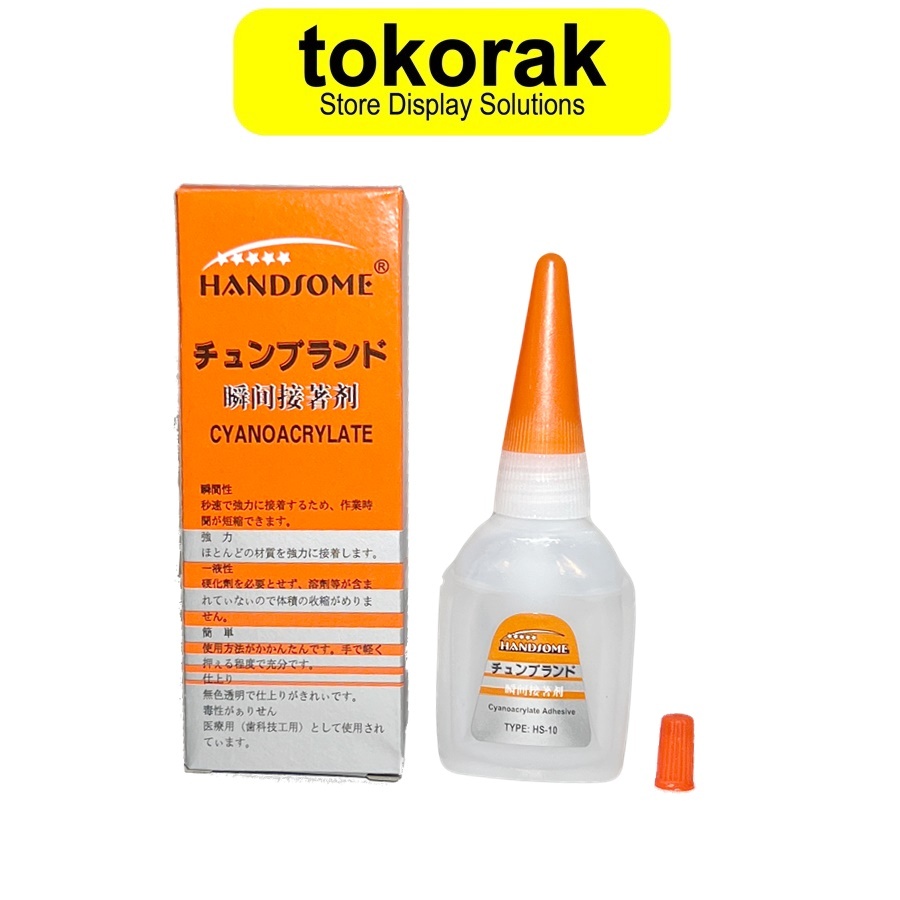 

LEM HANDSOME INSTANT GLUE LEM KOREA CYANOACRYLATE LEM TETES LEM SETAN POWER GLUE LEM INSTANT LEM CAIR SERBAGUNA