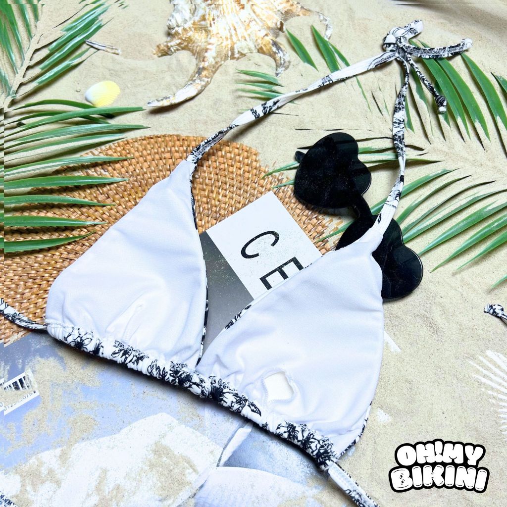 BEST SELLER LIMITED LUNELLE BIKINI SET TRIANGLE BAJU PANTAI MURAH BAJU SEXY BIKINI LUCU OHMYBIKINI