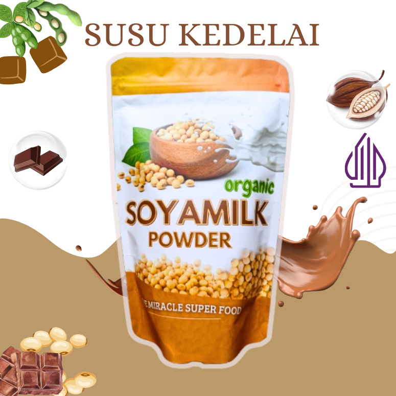 

Soy Milk Coklat - Susu Bubuk Coklat Kedelai 1 kg Rendah Kalori