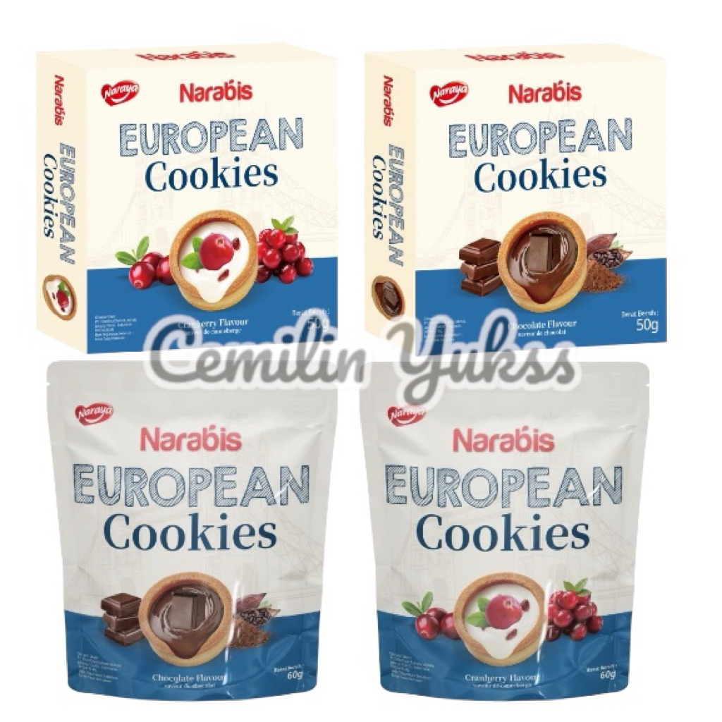 

Naraya Narabis European Cookies Chocolate Narabis European Cookies Cranberry Kukis Coklat Kukis Coklat Cranbery