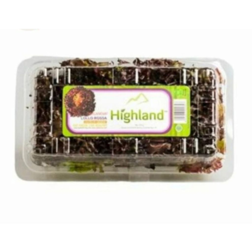 

Highland Salanova lolorosa salad / pack 250 gr