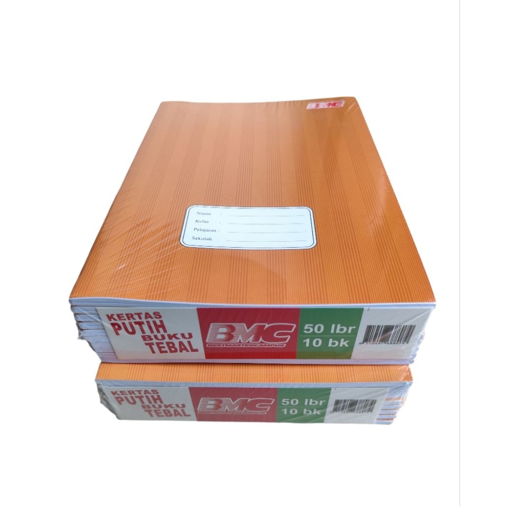 

Promo Buku Tulis BMC Campus 50 Lembar 1 Pak Motif Kraft / Coklat Motif Terbaru