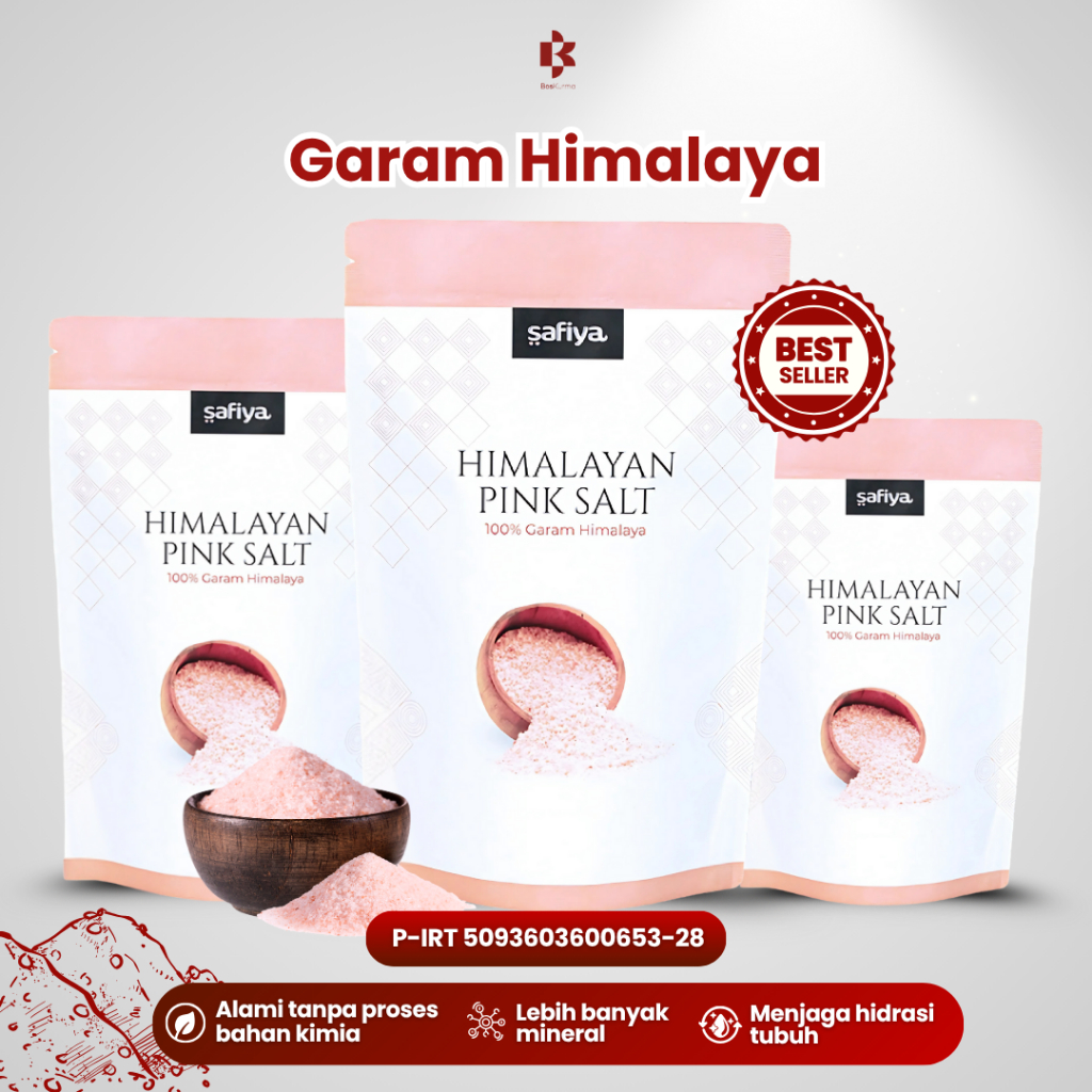 

Garam Himalaya 1 Kg - Himalaya Pink Salt Premium Original