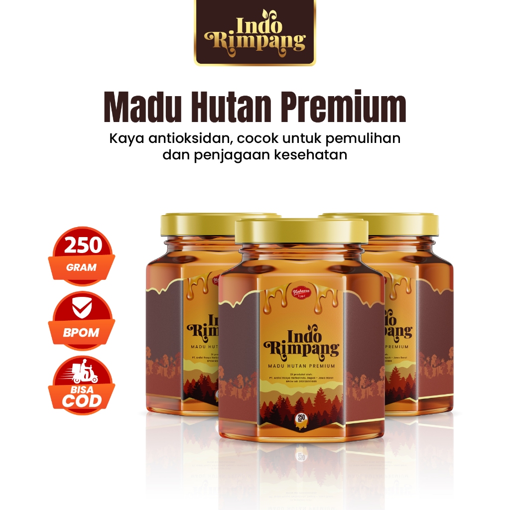 

Madu Hutan Premium Indo Rimpang Bantu Jaga Kesehatan Tubuh Original Bpom
