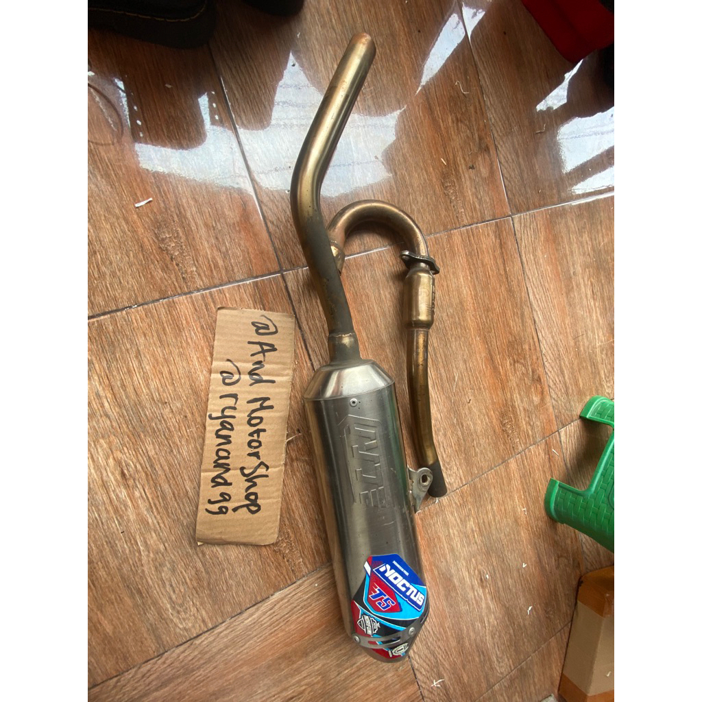 Knalpot noctus T5 crf original suara jos