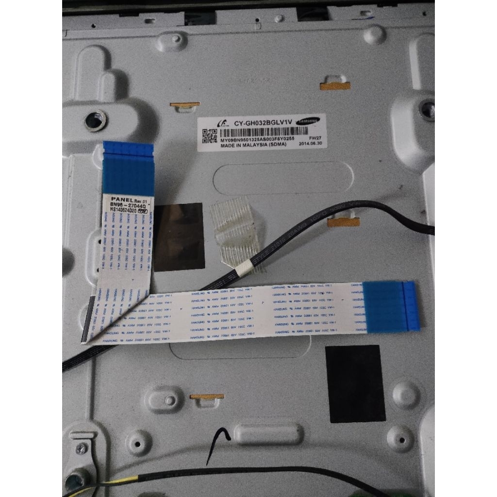 kabel lvds mainboard ke tcon samsung ua32h5100 ua32h5100ar