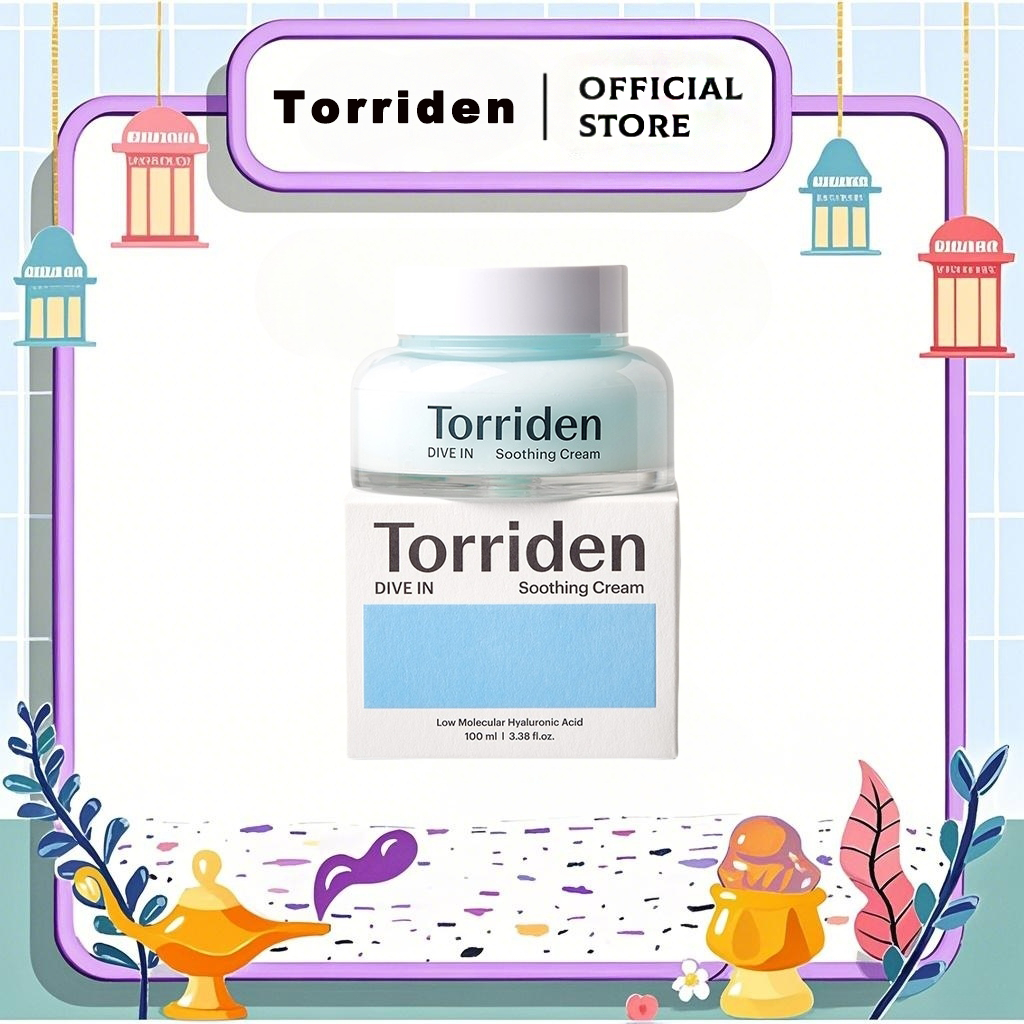 Torriden Official Store, Torriden Soothing Cream, Torriden Moisturiser, Torriden Dive In Low Molecul