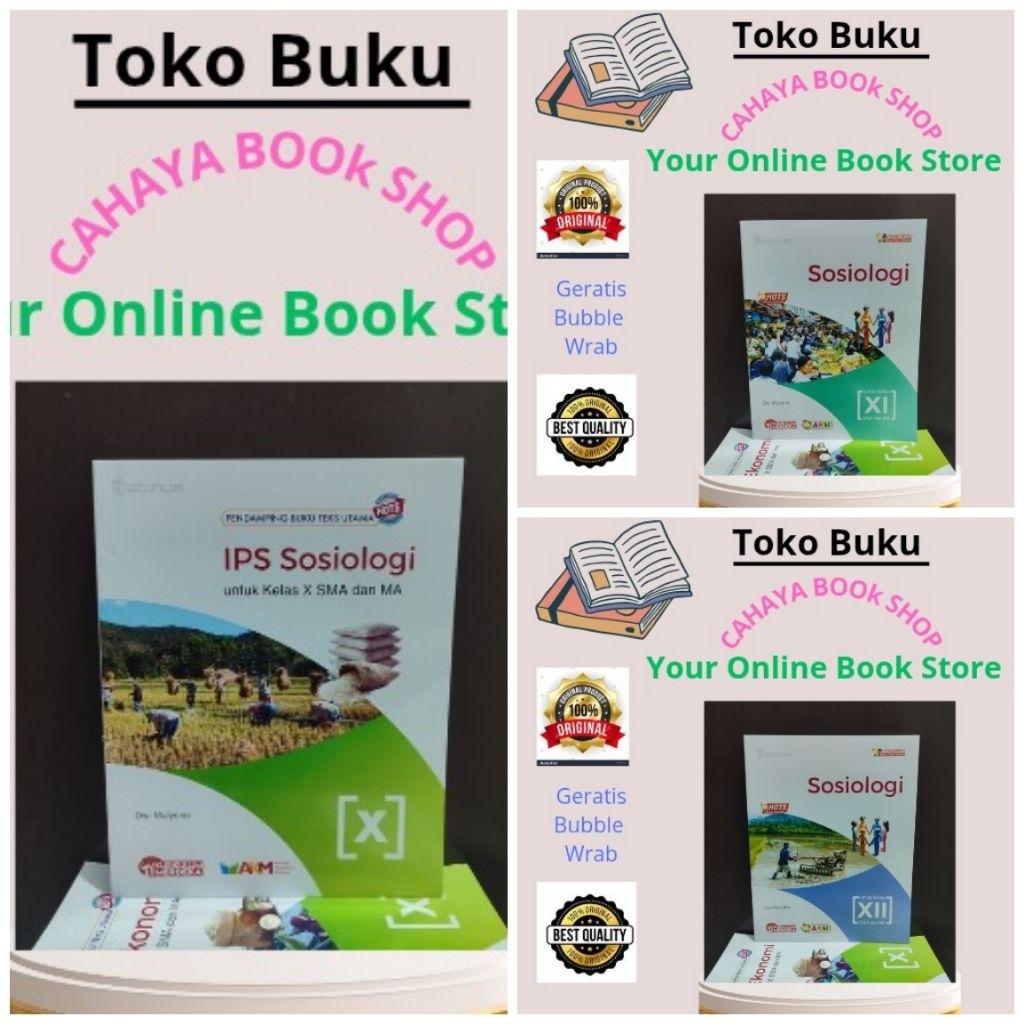 Buku IPS Sosiologi  Kelas 10,11,12 SMA Kurikulum Merdeka Platinum