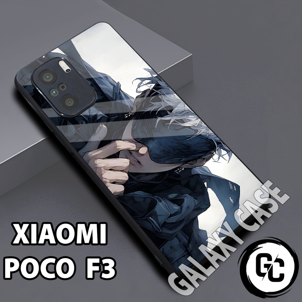 Softcase glossy XIAOMI POCO F3/Case POCO F3 Anime/case POCO F3 glitter/casing/case hp POCO F3
