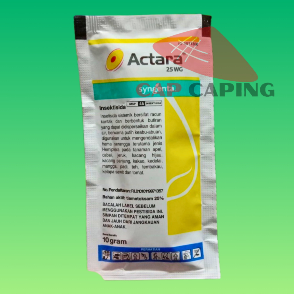ACTARA 25 WG INSEKTISIDA PENGENDALI HAMA 10 GRAM | AKTARA