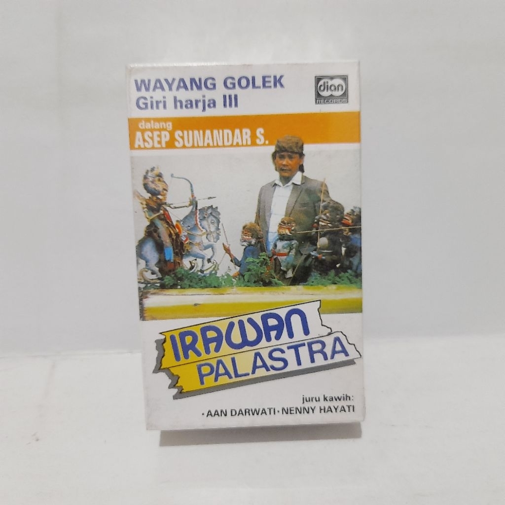 Kaset Wayang Golek Asep Sunandar S - Irawan Palastra (Giri Harja 3) Segel