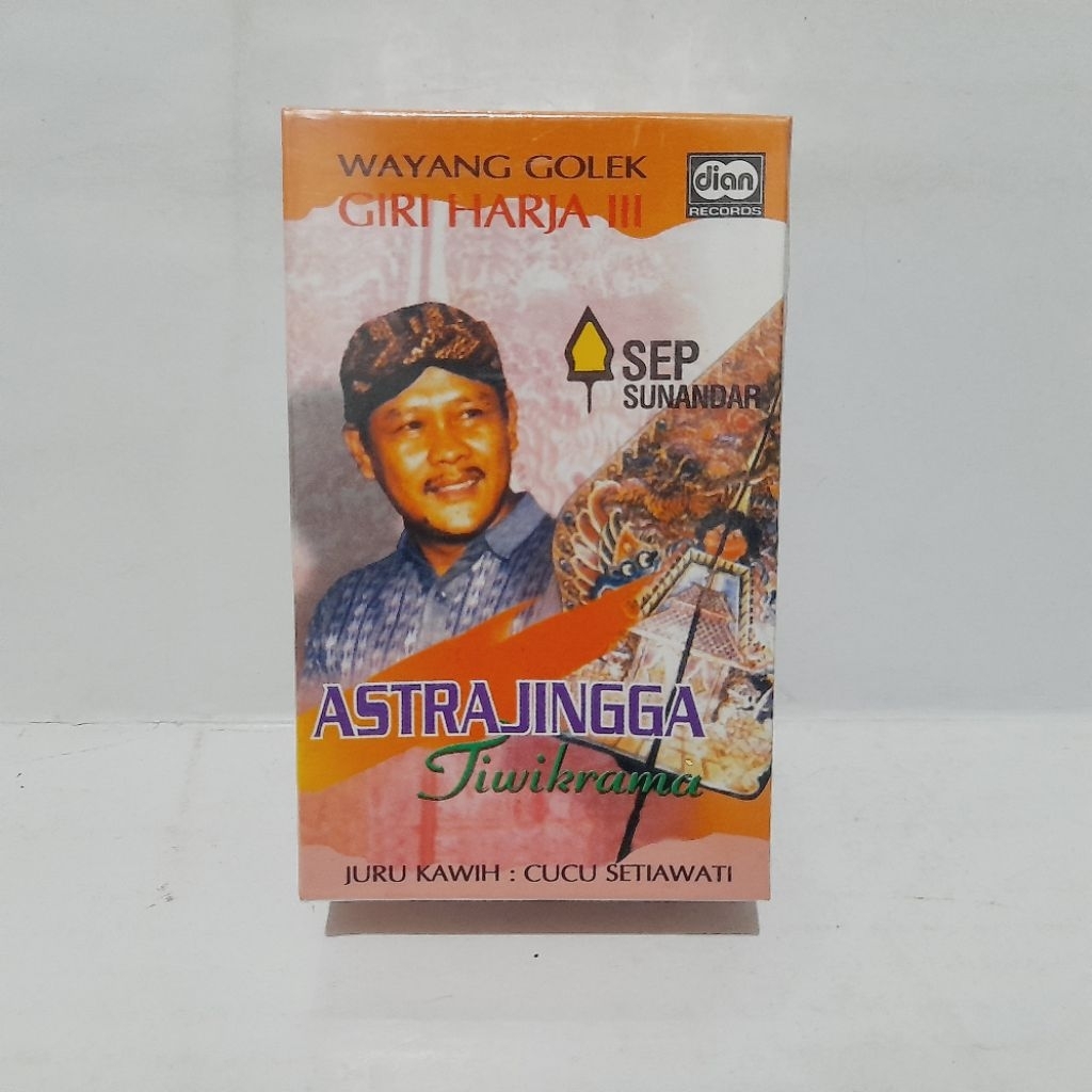 Kaset Wayang Golek Asep Sunandar S - Astrajingga Tiwikrama (Giri Harja 3) Segel