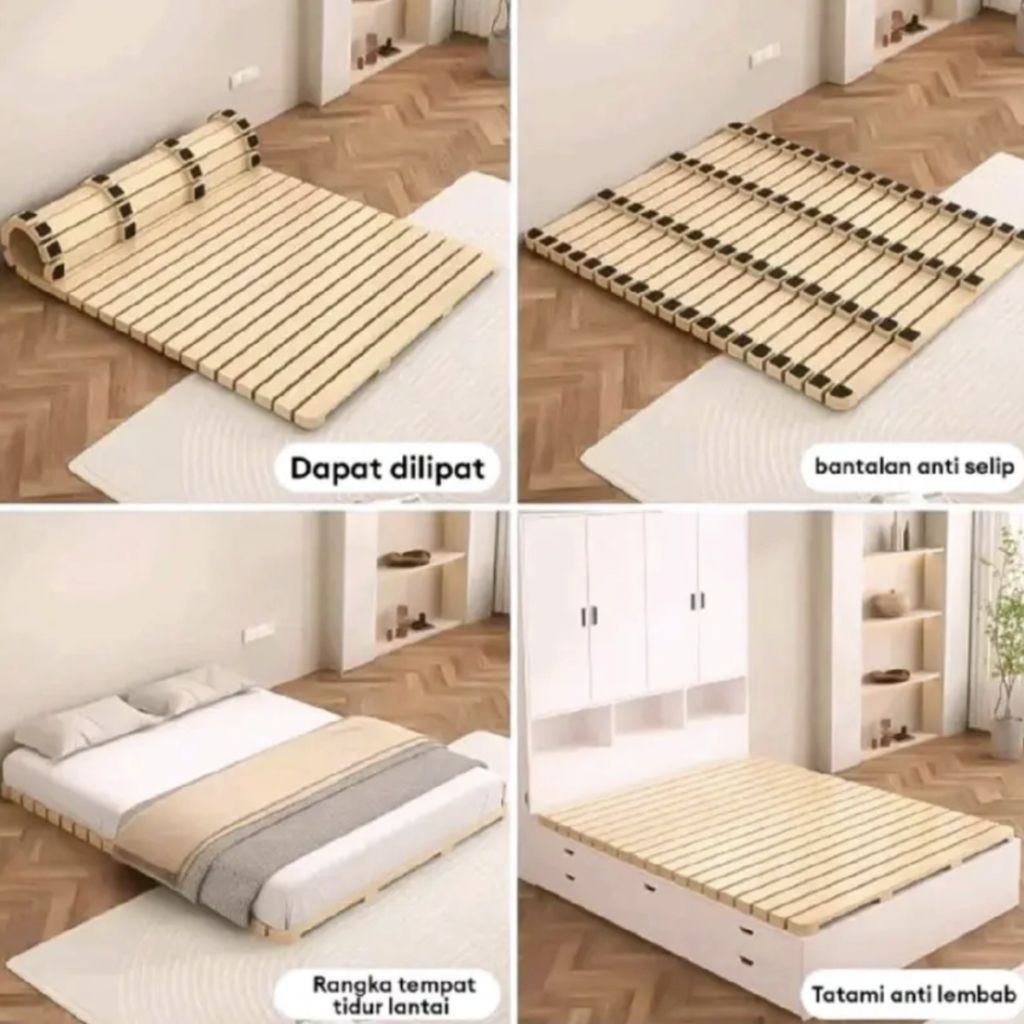 dipan kasur lipat/kasur lipat/dipan kasur/alas tempat tidur