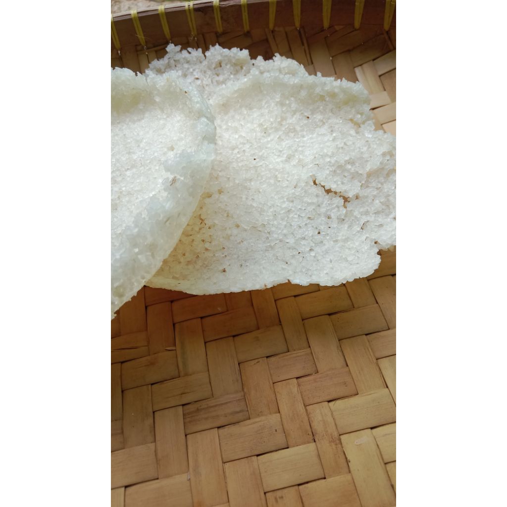 

intip mentah kerak nasi asli