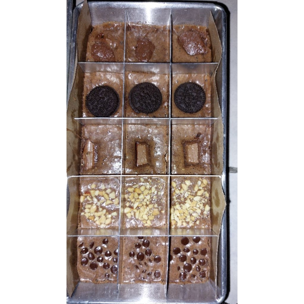 

Brownies sekat viral