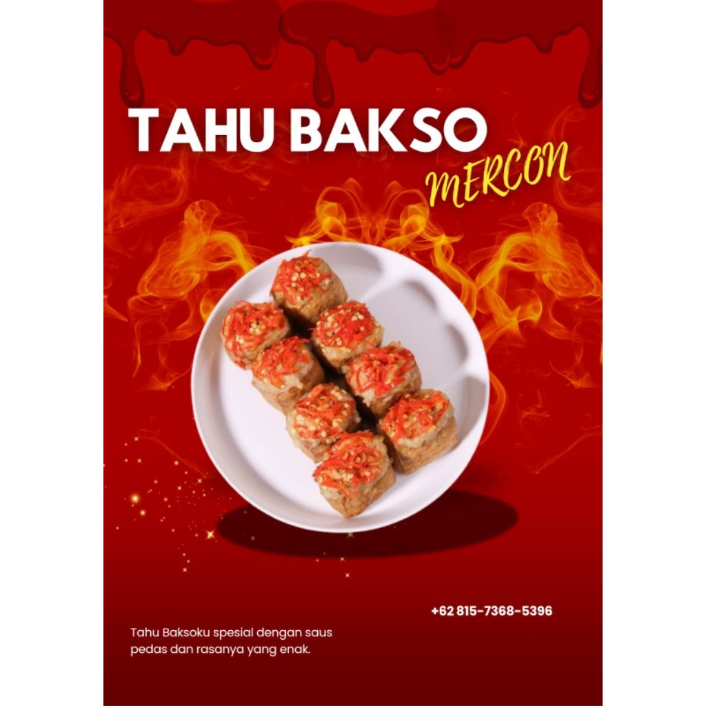 

Tahu bakso sambal geprek level 100 dengan sambal yang pedas dan nikmat merah toping cabe yang melimpah cocok untuk pecinta pedasTahu bakso sambal geprek level 100 dengan sambal yang pedas dan nikmat merah toping cabe yang melimpah cocok untukpecinta pedas