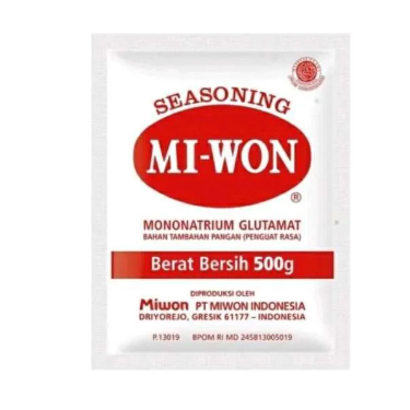 

MI-WON Mononatrium Glutamata Beras Bersih 500g
