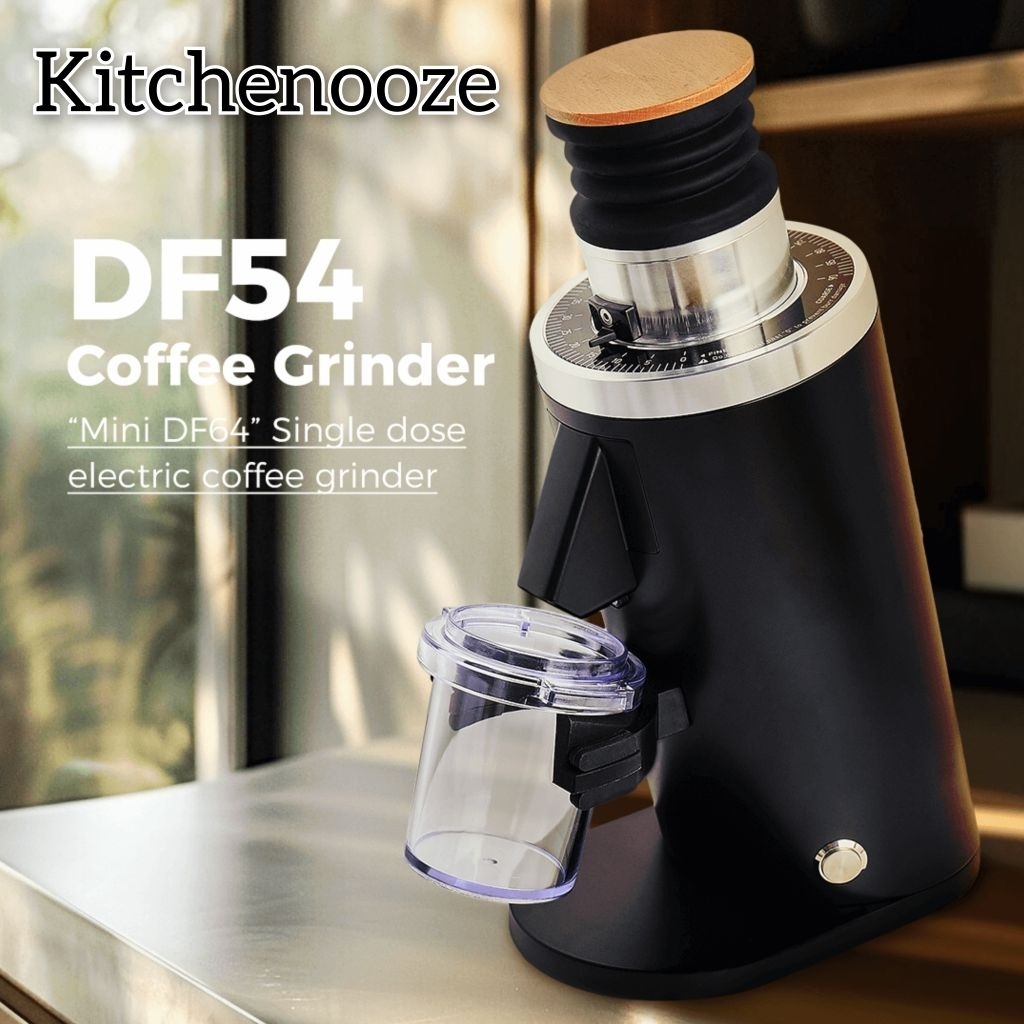 DF54 Gen 2 Electric Grinder Espresso Coffee Grinder Red Ti Burr Green Beans V60 Brew