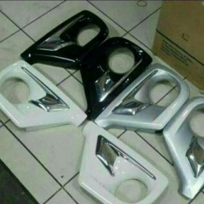 KODE N63T Ring Cover Fog Lamp Lampu Kabut All New Avanza Xenia Luxury List Chrome Bawah 212  215