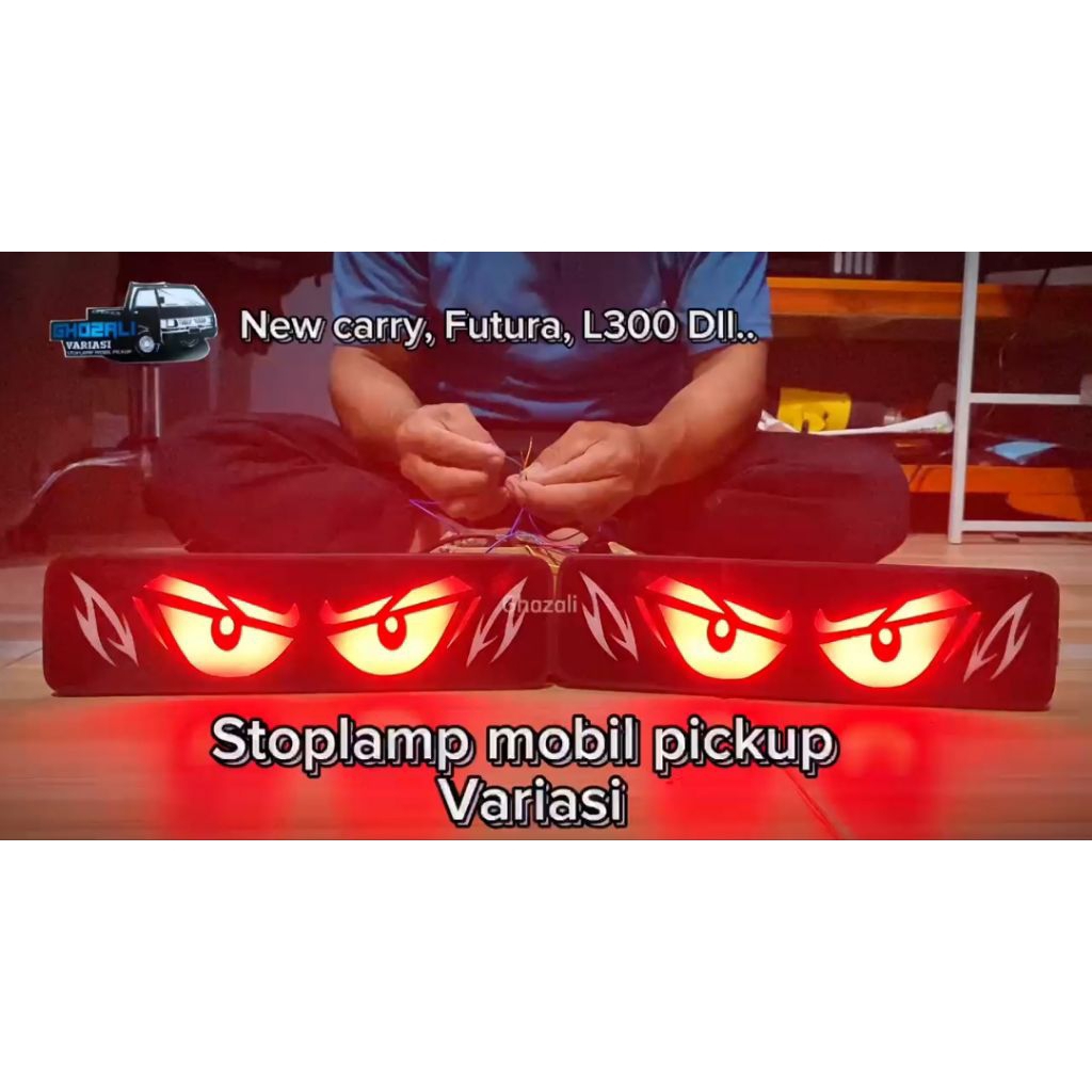 Lampu Rem Mobil Pickup variasi Stoplamp 12 volt lampu belakang carry l300 dfsk panther hardtop jimny