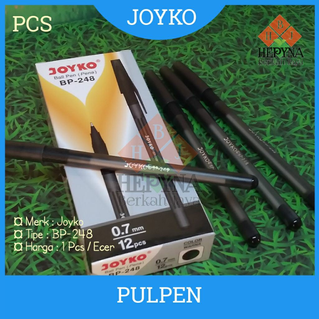 

Pulpen / Ball Pen (Pena) Joyko BP-248 / Satuan (1 PCS)
