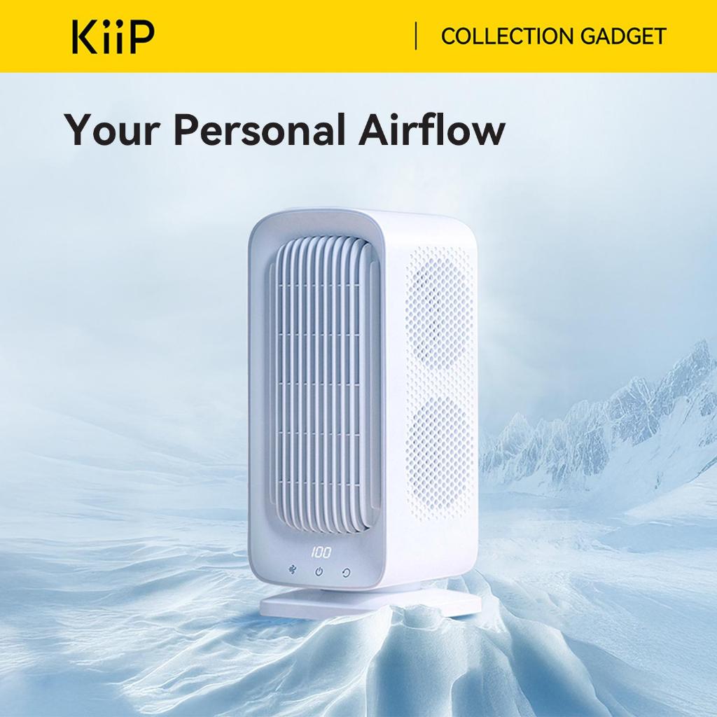 KiiP Wireless Fan04 Air Conditioning Fan AC Portable Kipas Angin Turbo Tanpa Listrik