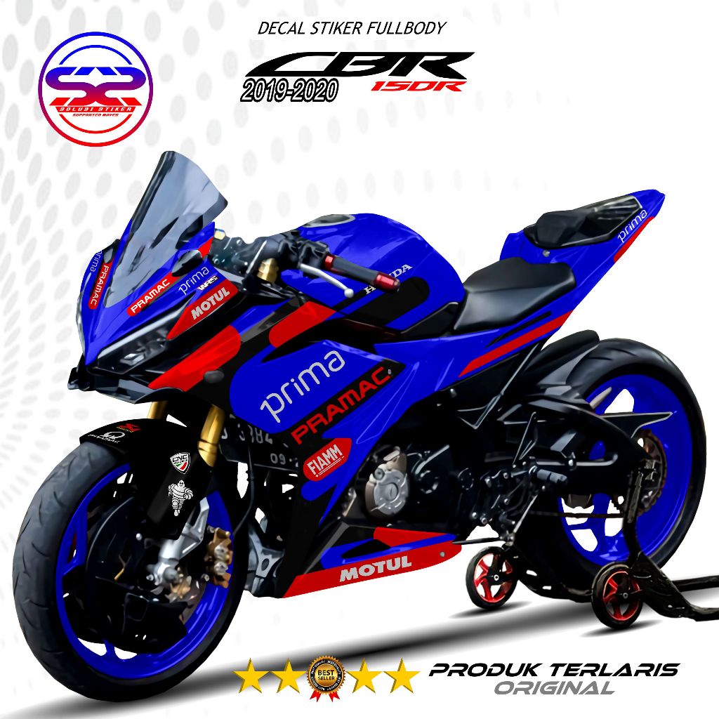 (COD) Decal CBR150R Facelift K45N 2019 Fullbody Stiker / Decal CBR 150R Facelift Full Body