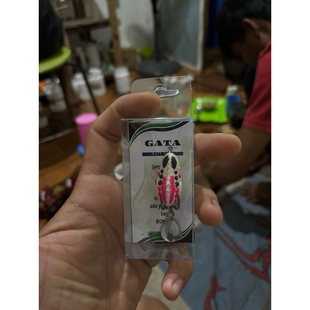 soft frog 3D uk 4cm umpan ikan predator gabus dan toman