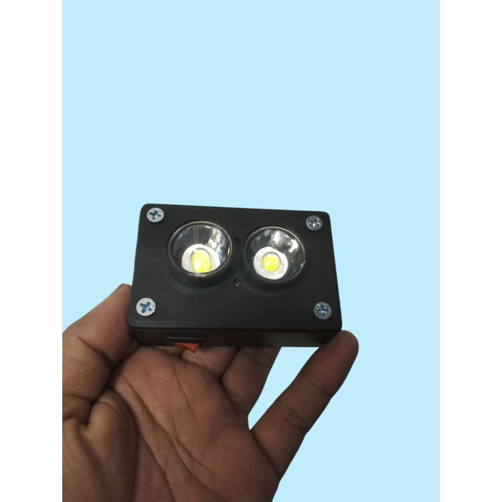 lampu emergency DIY rakitan, lampu camping, mancing, mati listrik,