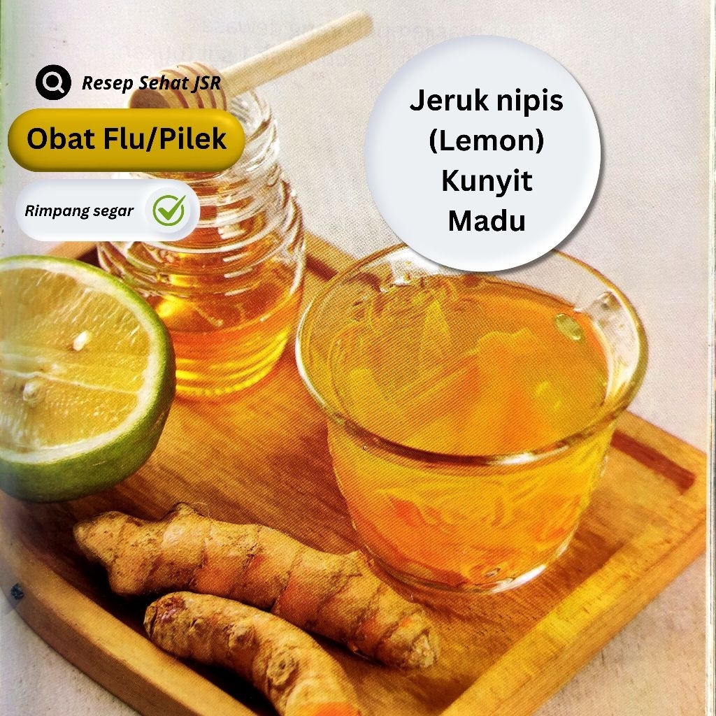 

Mengobati Influenza/ Pilek/ Flu/ Salesma Resep JSR dr Zaidul Akbar Rimpang Segar