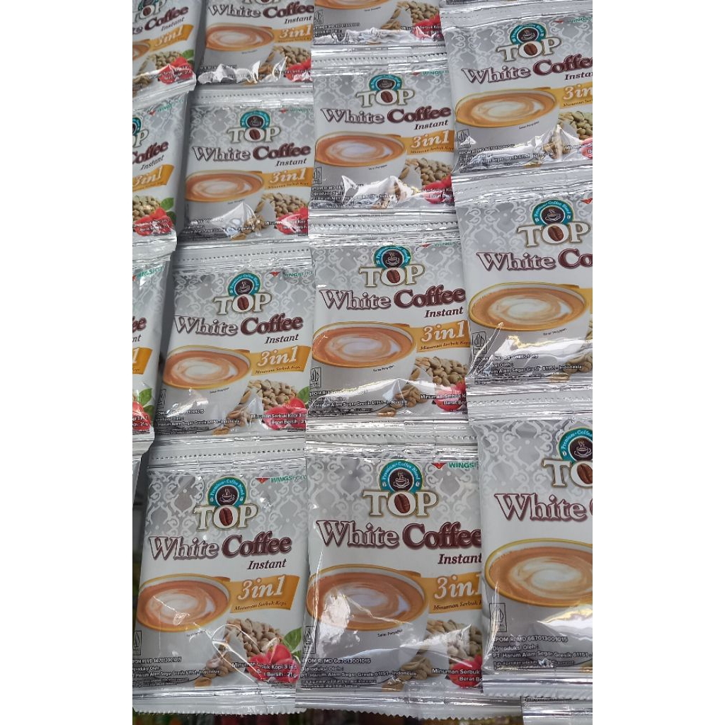 

Kopi TOP White Coffe 3 in 1 (1 Renceng)