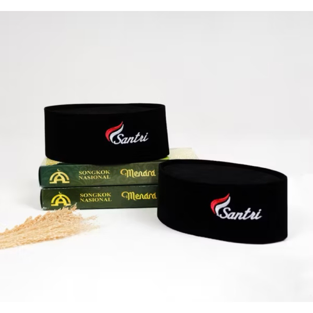 PECI SONGKOK SANTRI / PECI SANTRI / KOPIAH SANTRI / SONGKOK HITAM