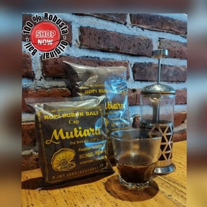 

Kopi Bali Robusta | Mutiara | Kopi Murni | 500 gram