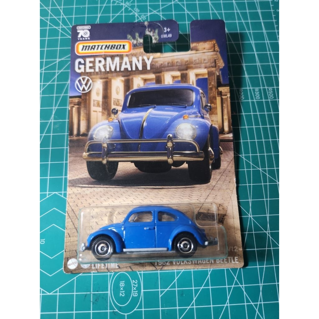 MATCHBOX 1962 VOLKSWAGEN BEETLE