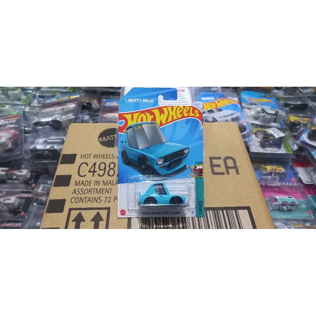 hotwheels nissan skyline 2000gt tooned
