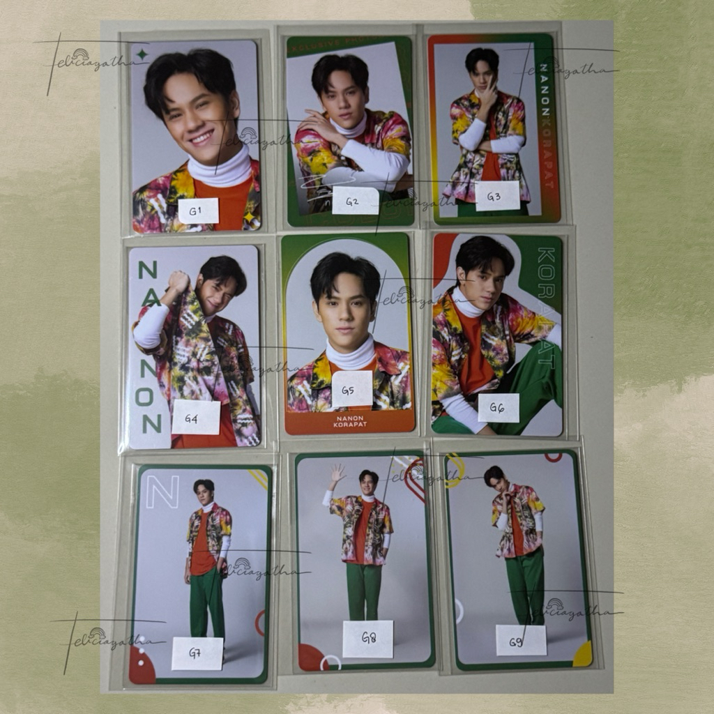 PhotoCard Nanon Korapat