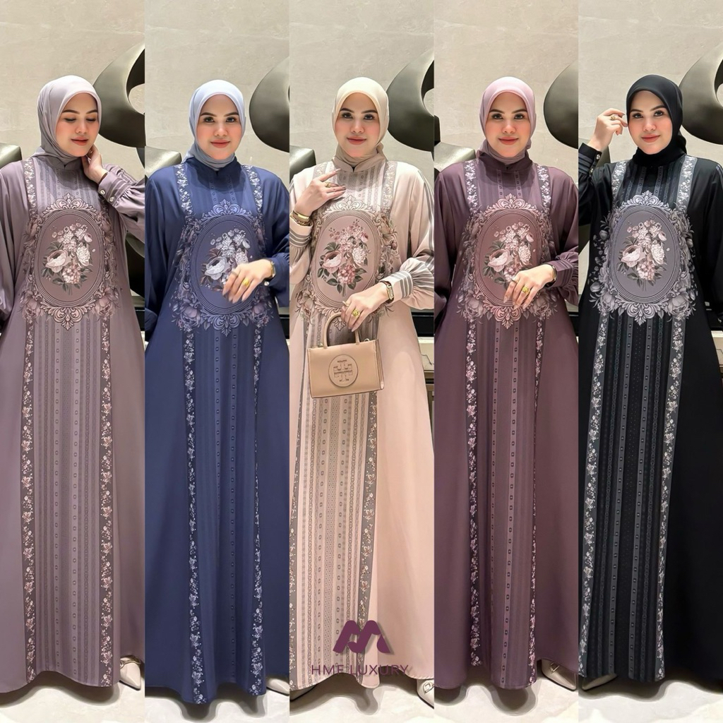 LISA DRESS HMF LUXURY / HMF luxury Lisa dress - gamis HMF luxury - HMF luxury gamis - Gamis HMF luxu