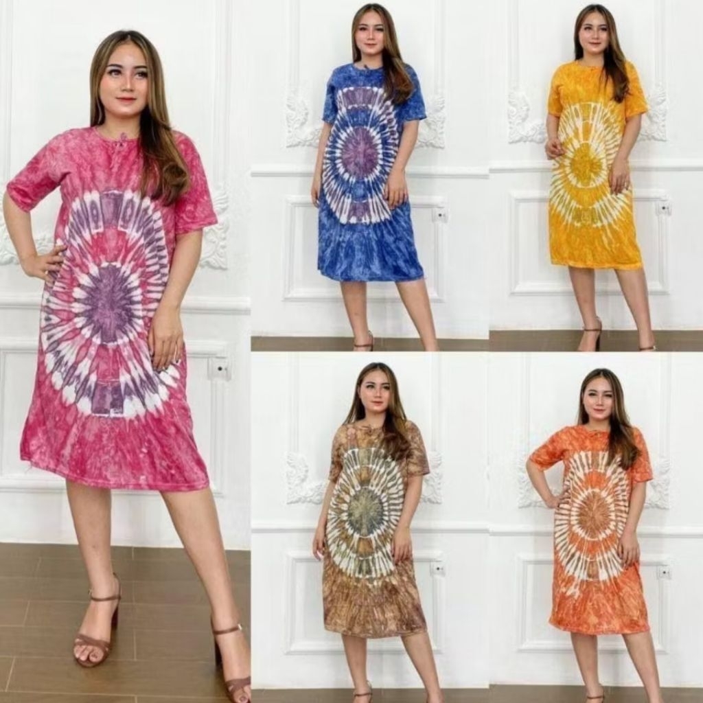 Daster kaos Jumbo LD 115cm / Daster kekinian/Daster murah/Daster bahan adem