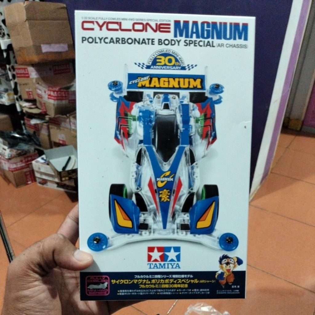 Tamiya 95676 Cyclone Magnum 30Th Anniversary Polycarbonate Body Special ( Ar Chassis )