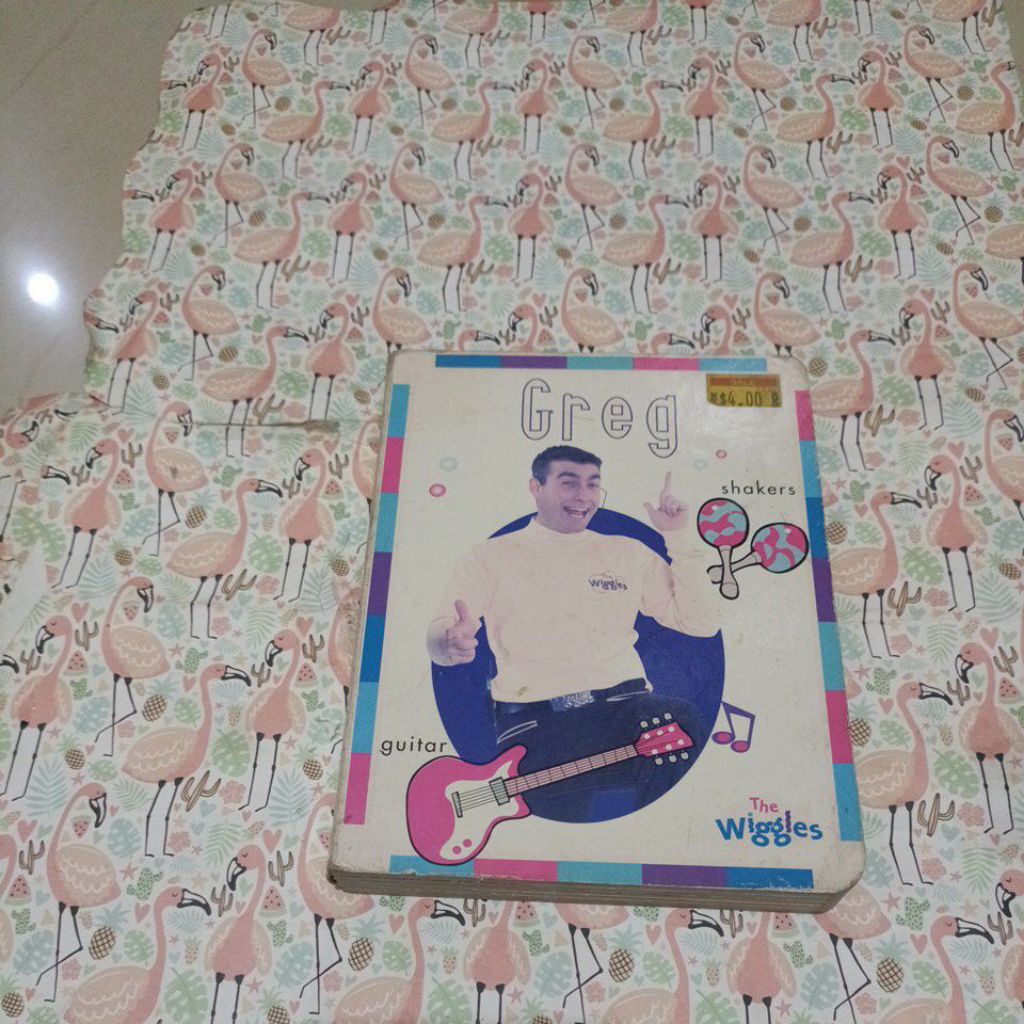 Buku Boarbook import - The Wiggles, Greg