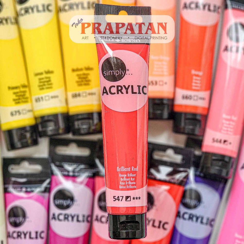 

KODE C45Y Cat Akrilik Simply Daler Rowney 75ml Simply Acrylic