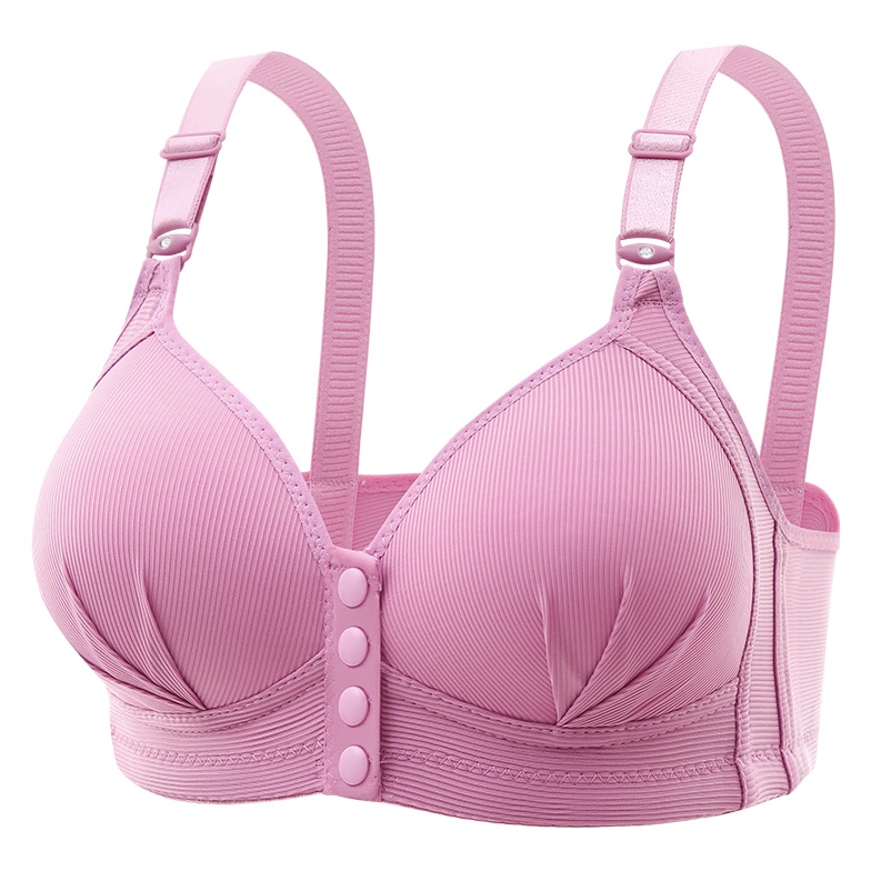 KODE X82L Bh Wanita Tanpa Kawat Push Up Bra Jumbo Kancing Depan Big Size Ukuran Besar 3646 LD 125 B1