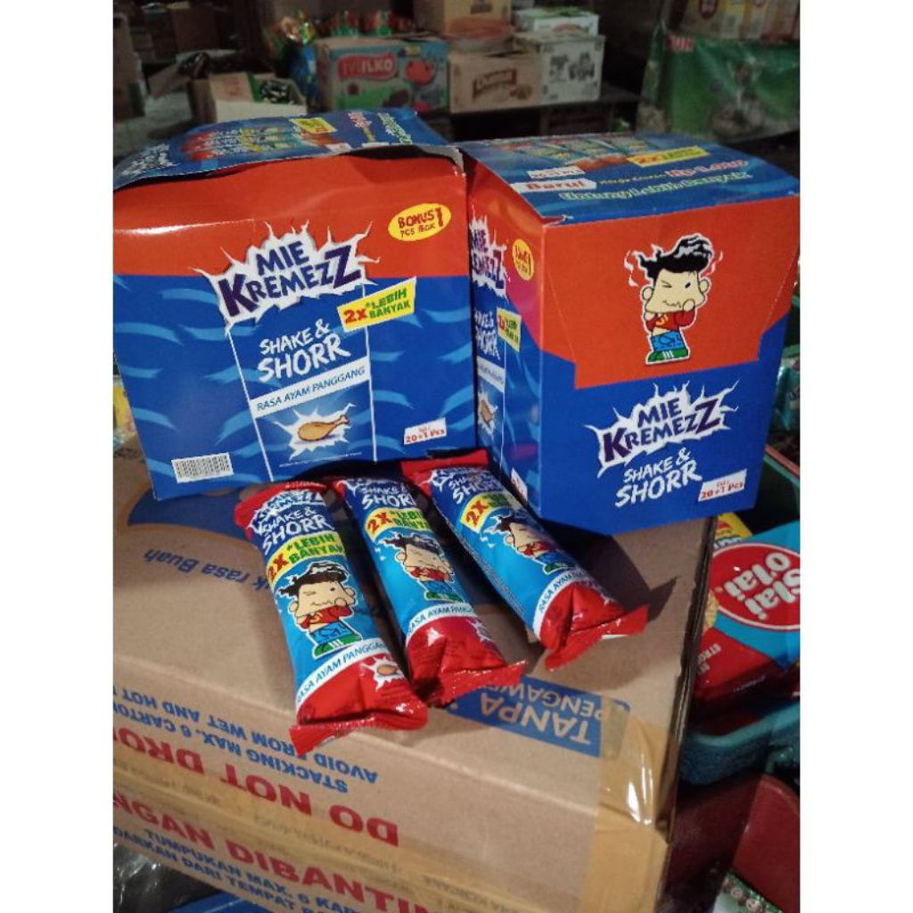 

Mie Kremezz 1 Kotak Isi 20+1 Pcs